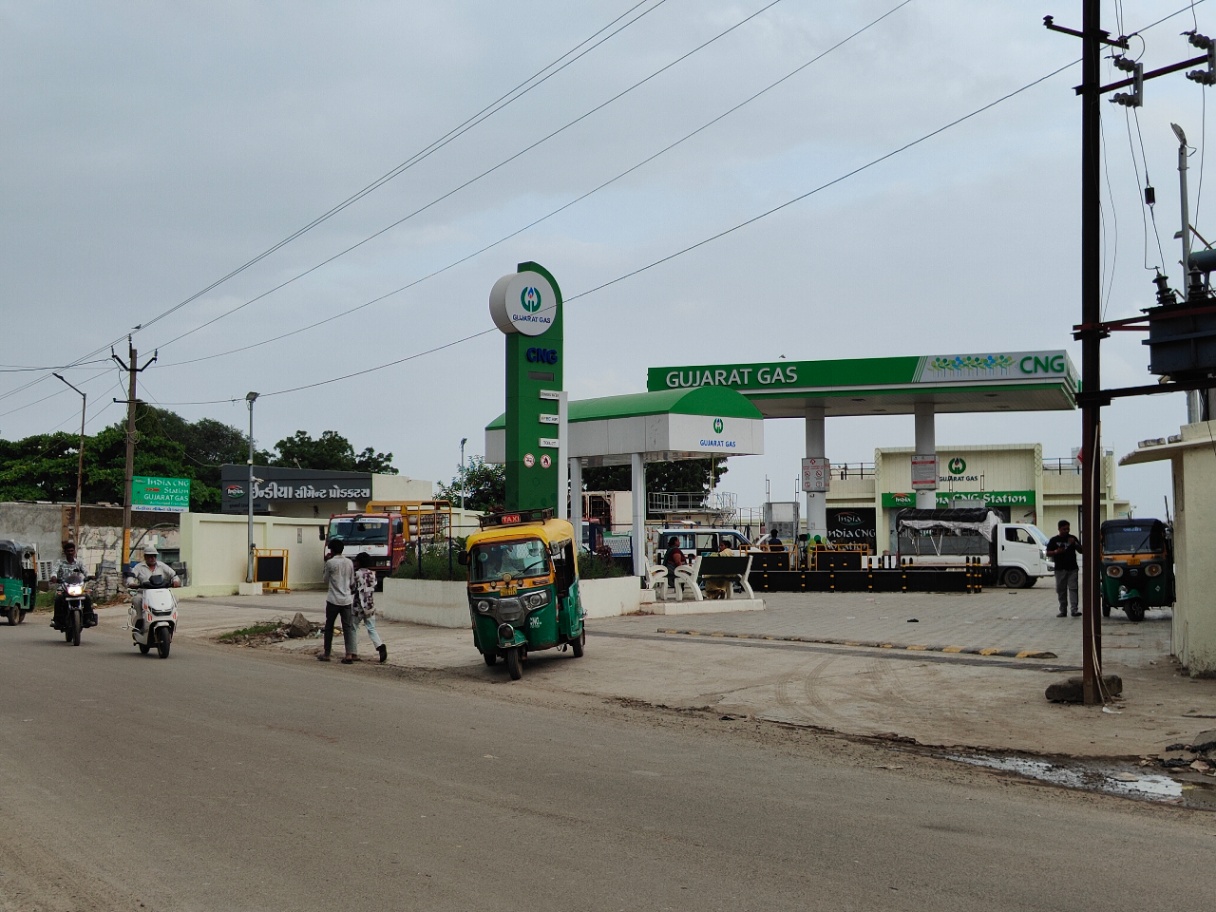 Gujarat Gas CNG Station — Petrol / CNG, Gondal